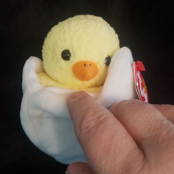 Vintage 1999 Ty Beanie Baby EGGBERT the Chick - Picture 2 of 9